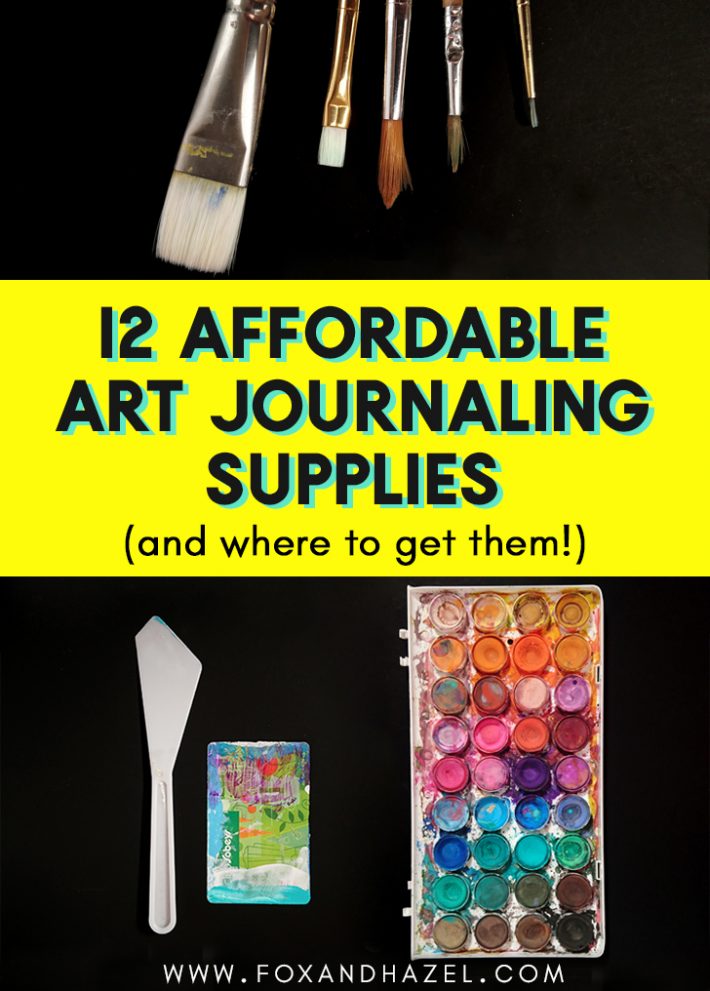 12 Affordable Art Journal Supplies for Beginners