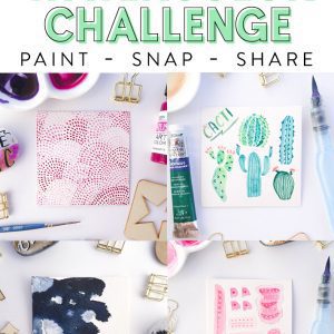 30 Day Watercolor Challenge - Fox + Hazel 3