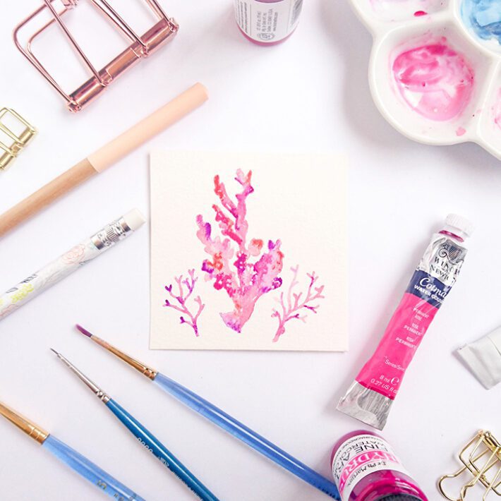 watercolour prompts for beginners short watercolour challenge