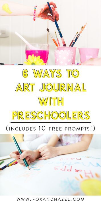 6 Ways to Art Journal with Kids - Fox + Hazel | free art + designs