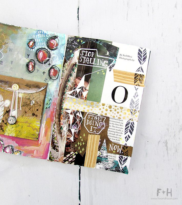 Mish Mash: Art Journal Kit contents + my other art journal supplies