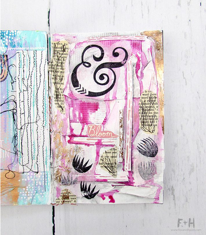 Mish Mash: Art Journal Kit contents + my other art journal supplies