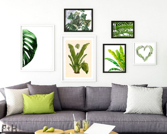 25 Free Tropical Leaf Prints - Fox + Hazel