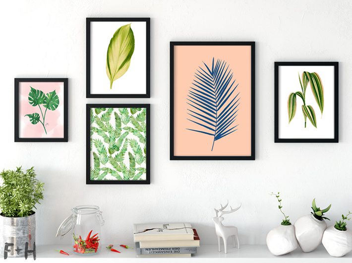 25 Free Tropical Leaf Prints - Fox + Hazel