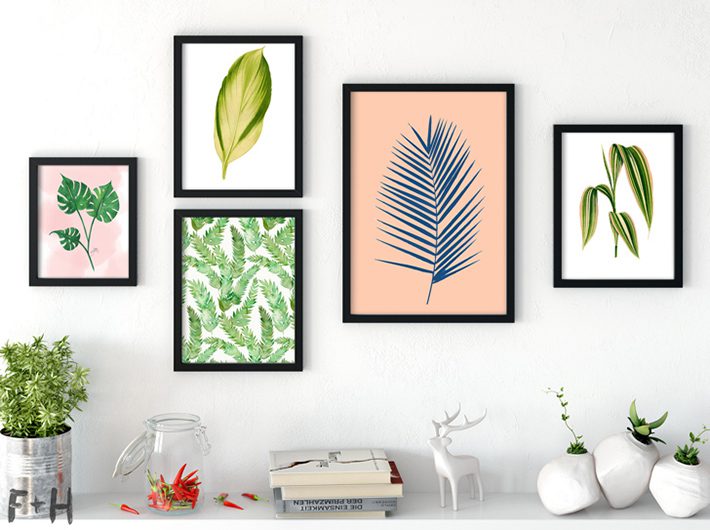 Tropical Leaf Print