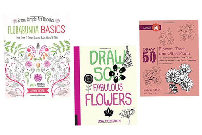 Top 12 Books for Easy Flower Drawings - Fox + Hazel