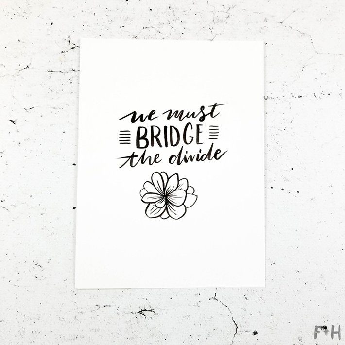 Inktober 2017-2-bridge-the-divide