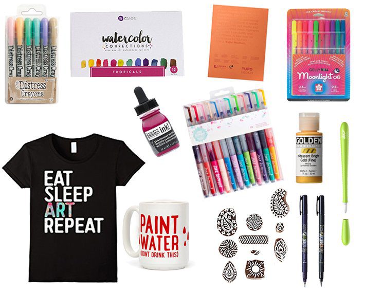 Everything You Ever Wanted to Know About Art Journaling Supplies +