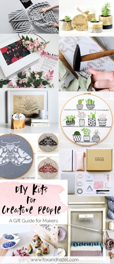 DIY Kits for Creative People -Fox + Hazel - Pinterest 2