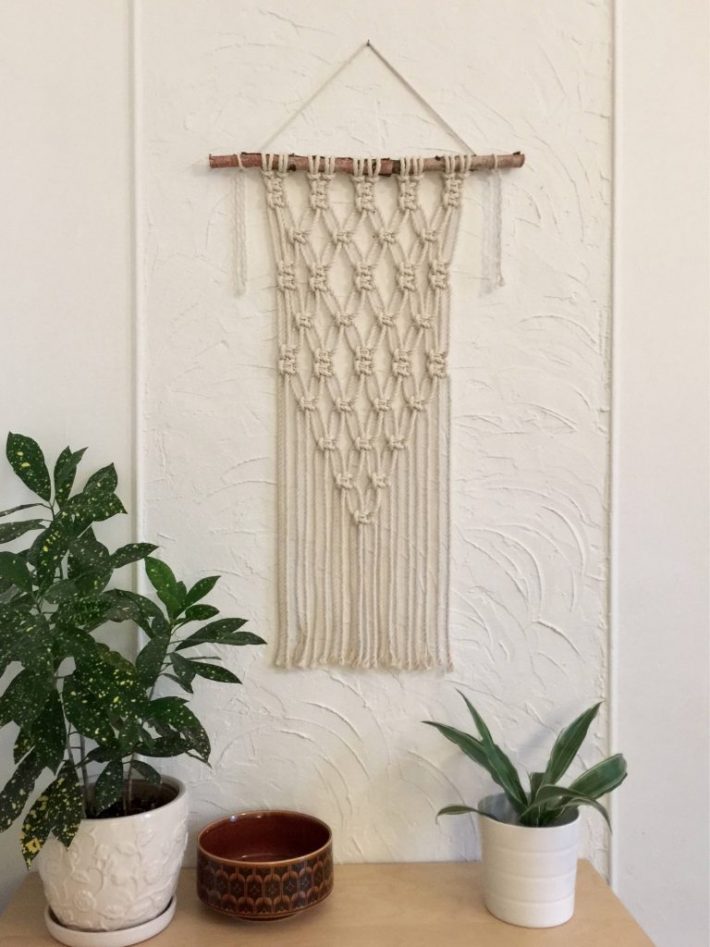 Macrame Wall Hanging 'IVY' - DIY KIT - Available in multiple color