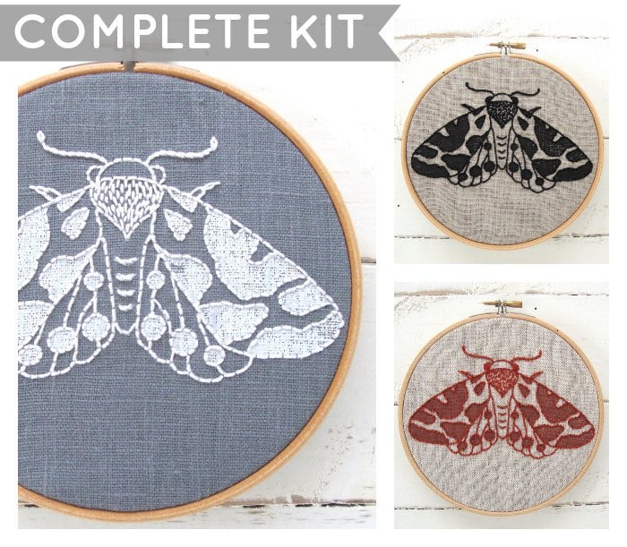 DIY-Kits-for-Creative-People---moth-embroidery-kit