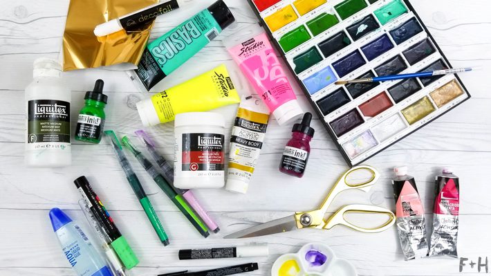 My Top Favourite Mixed Media Art Supplies 2020