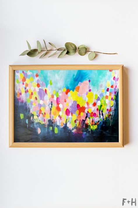 Free Printable Abstract Wall Art Fox Hazel
