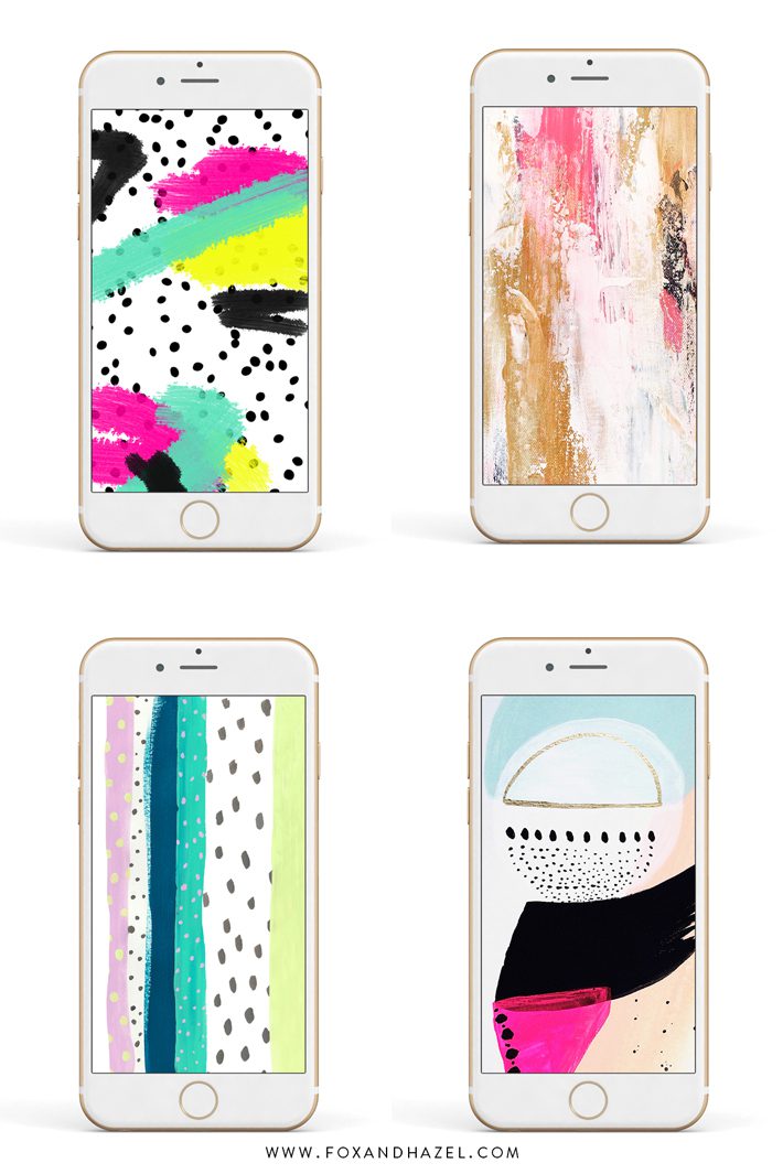 Get 24 Free Art Phone Wallpapers for Your Phone! | Fox + Hazel