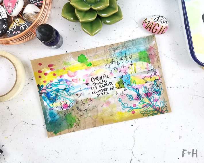 envelope art tutorial