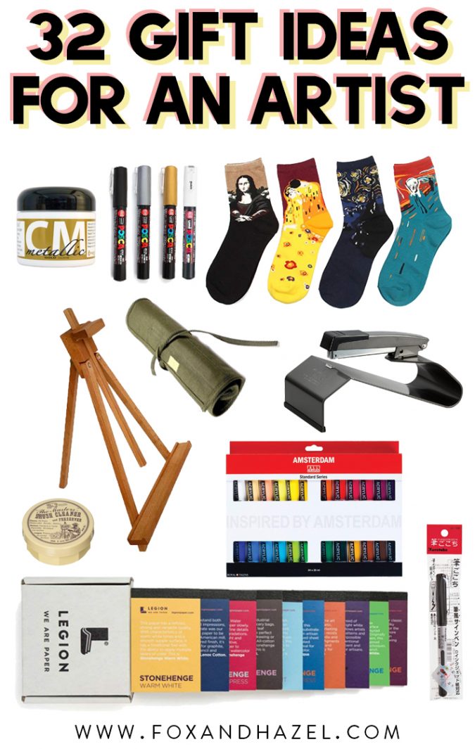 32 Fantastic & Thoughtful Gift Ideas For An Artist