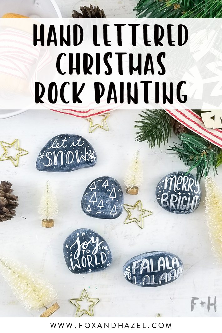 christmas rock paintings christmas painted rocks