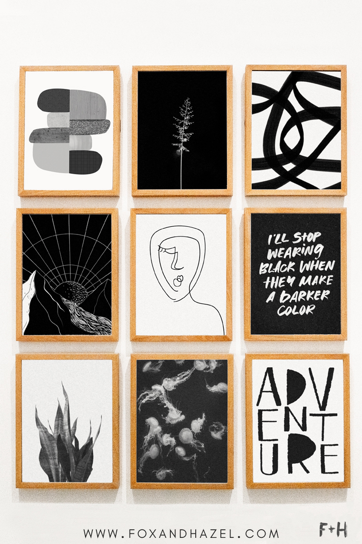 Free Printable Posters Black And White