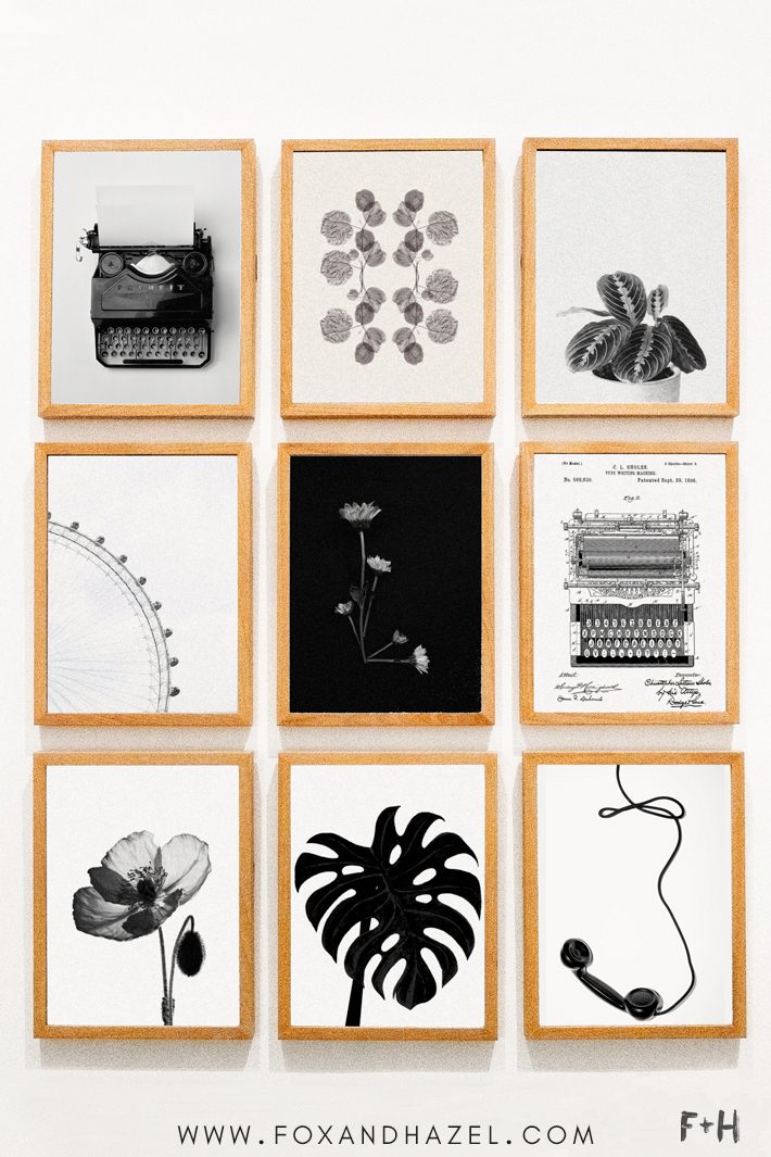 printable black and white art