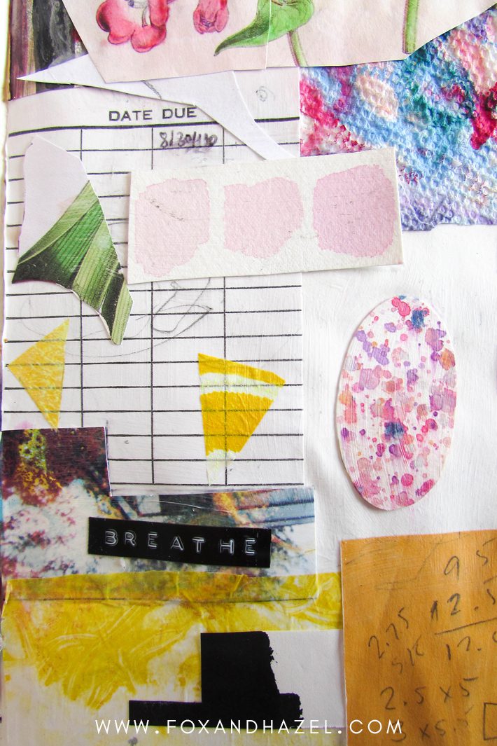 Art Journal Supplies List for art journaling - Pink Spark Studio