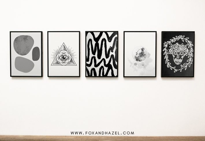 Modern Marble wallpaper in black & white | I Love Wallpaper