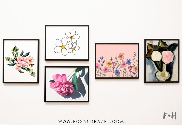 50 Free Floral Printables Fox Hazel Free Art Designs