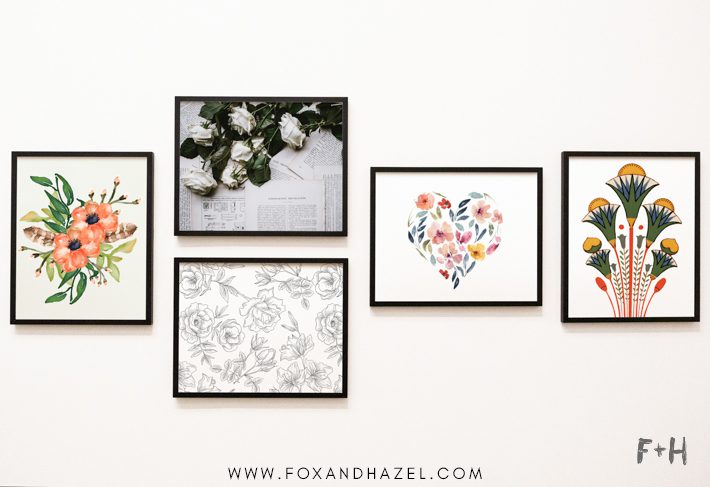 50 Free Floral Printables - Fox + Hazel