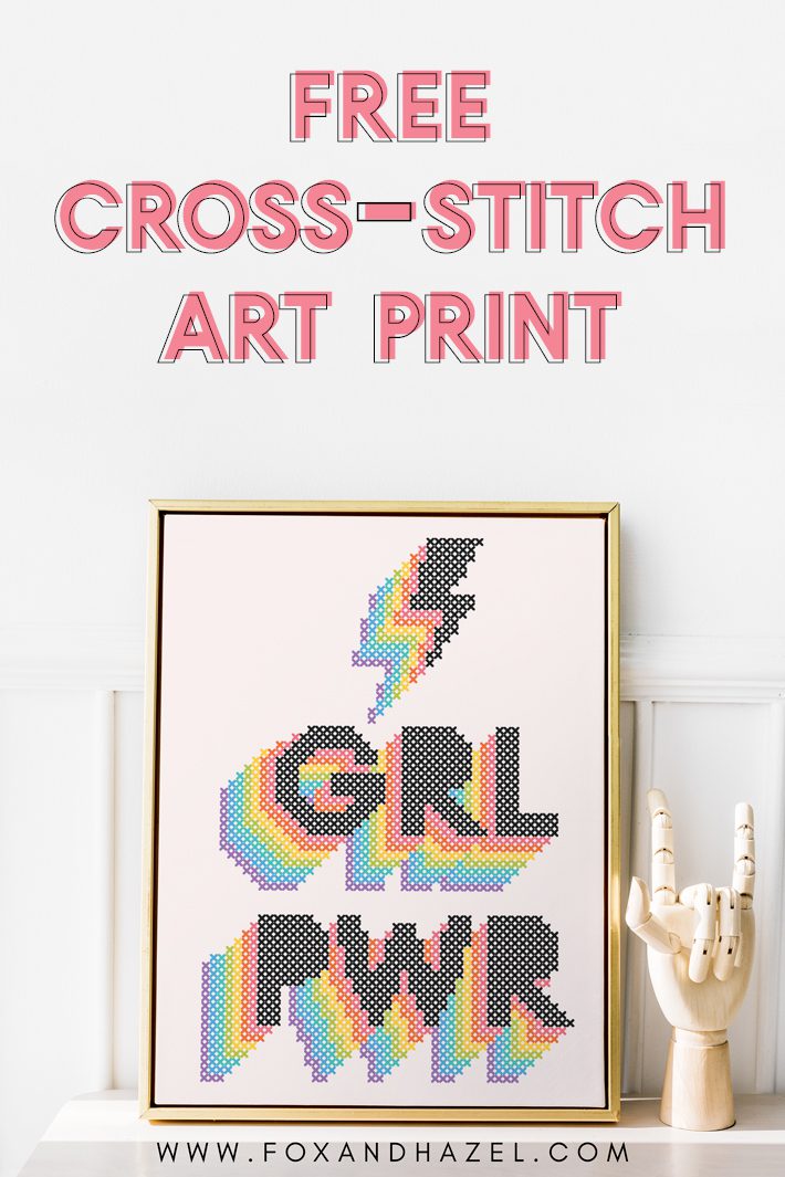 Girl Power Art Print