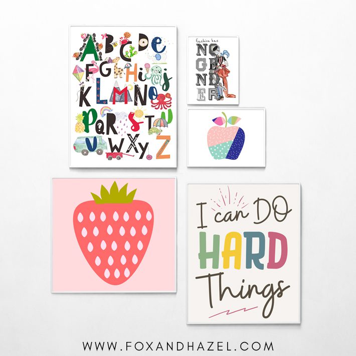 30 Free Printable Wall Art for Kids - Fox + Hazel