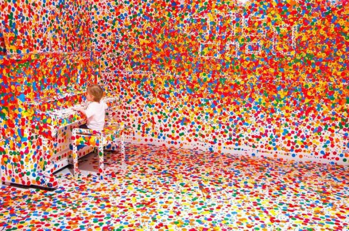 Obliteration Room by Yayoi Kusama