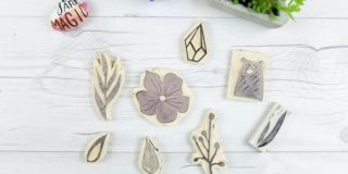 DIY Hand Carved Rubber Stamps - Fox + Hazel